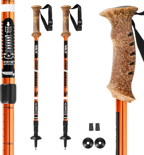 Nils Extreme trekingové hole tk 696 s odpružením anti-shock