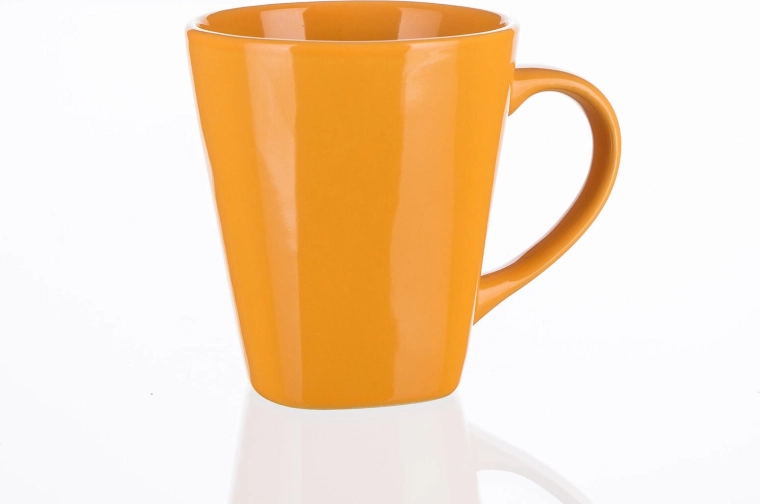 Keramický hrnek Asymo oranžový 180 ml