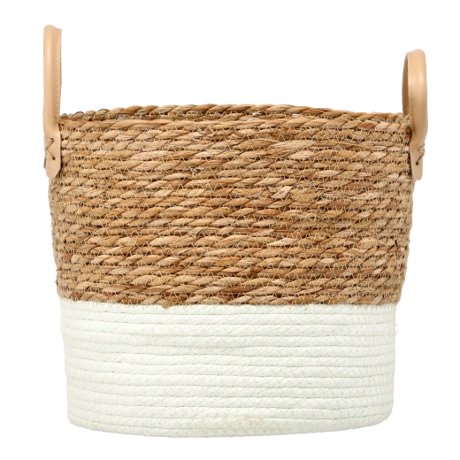 Přírodní materiál a ruční pletení