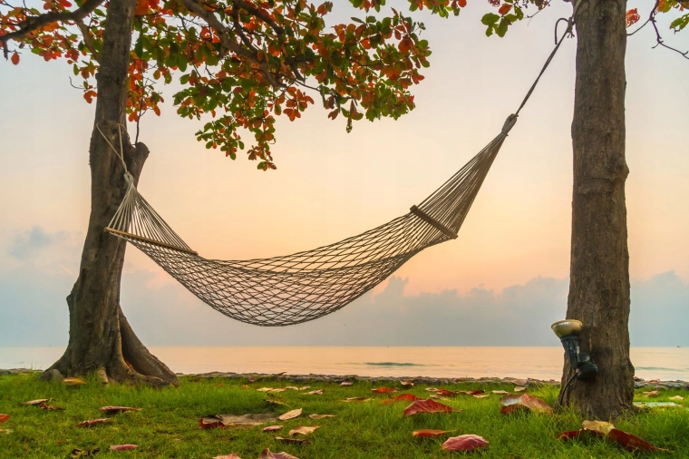 Připraveno pro zahradu, terasu i pláž