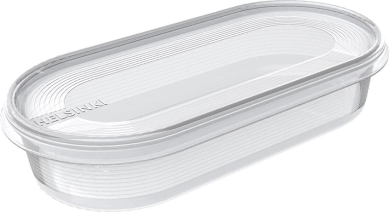 Oválná dóza na potraviny HELSINKI 0,4 l