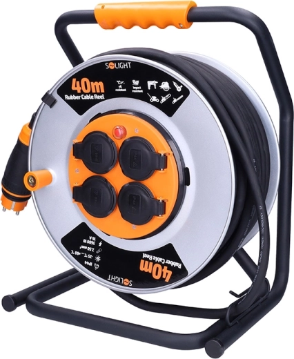 Gumovo-neoprenový kabel 40 m a bezpečnostní tepelná pojistka
