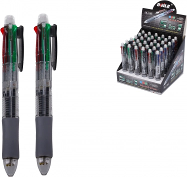 Mechanická tužka 0,7mm a čtyřbarevná propiska