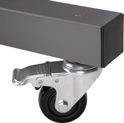 Snadná mobilita díky kolečkům s brzdou