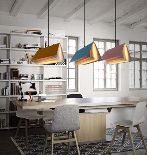 Kreativní světlo pro moderní kancelář