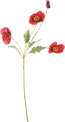Umělý vlčí mák červený 58 cm