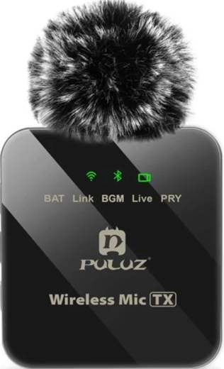 Puluz bezdrátový klopový mikrofon s USB-C přijímačem - 1 kus