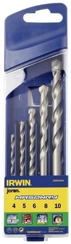 Sada vrtáků do zdiva IRWIN Masonry 4–10 mm, 5 dílů