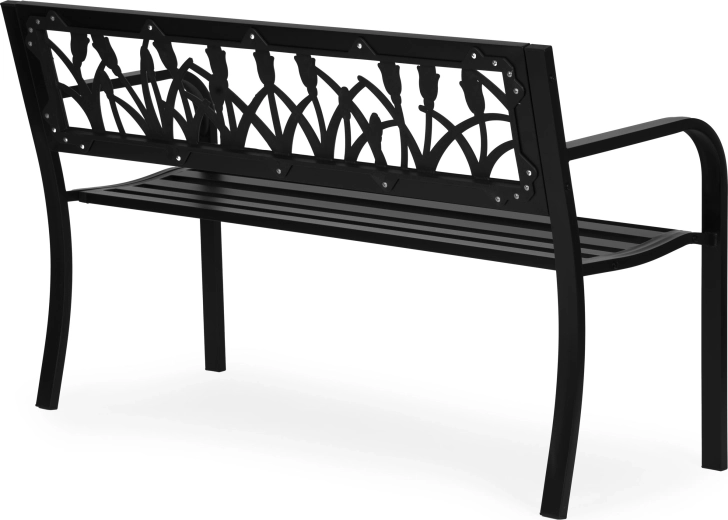 Dekorativní opěradlo s květinovým motivem