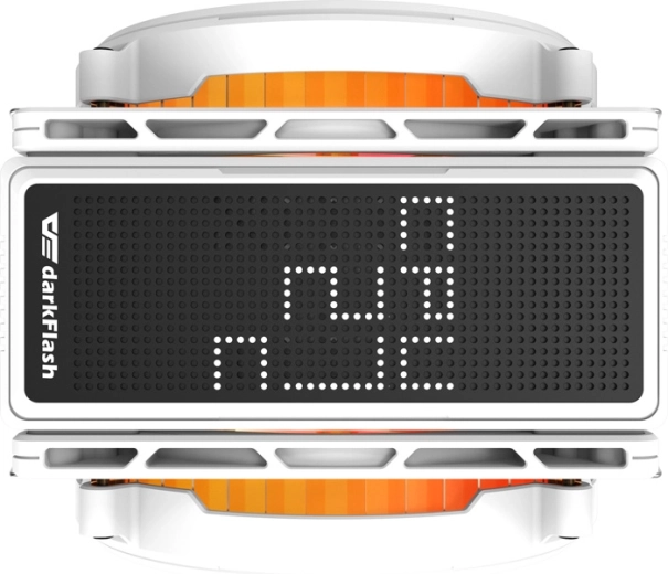 LED displej s teplotou v reálném čase