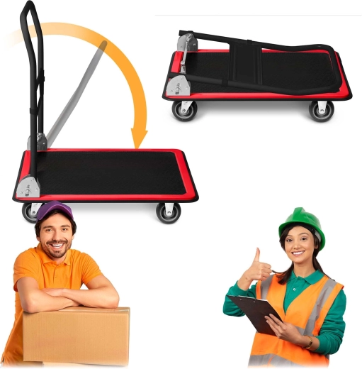 Skládací rukojeť a snadné manévrování