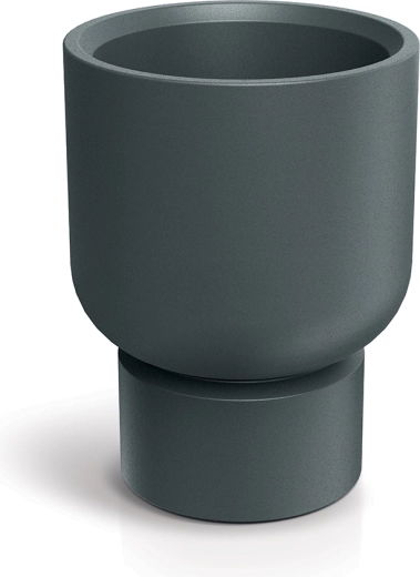 Květináč Molta Base Round Midl 40 cm grafitový