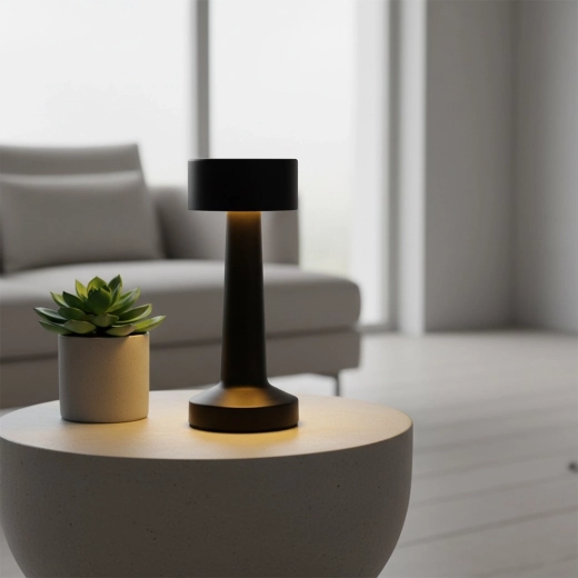 Elegantní kovová lampa