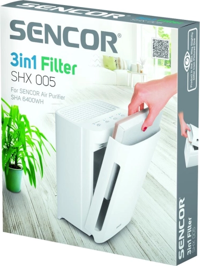 Sencor SHX 005 filtr 3 v 1 pro čističku vzduchu SHA 6400WH