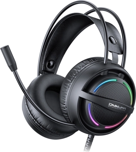 Herní sluchátka onikuma x88 s rgb podsvícením a mikrofonem