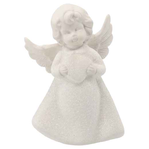 Elegantní bílá s jemným třpytem