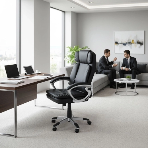 Ergonomická opěrka hlavy a pohodlné dvojité čalounění