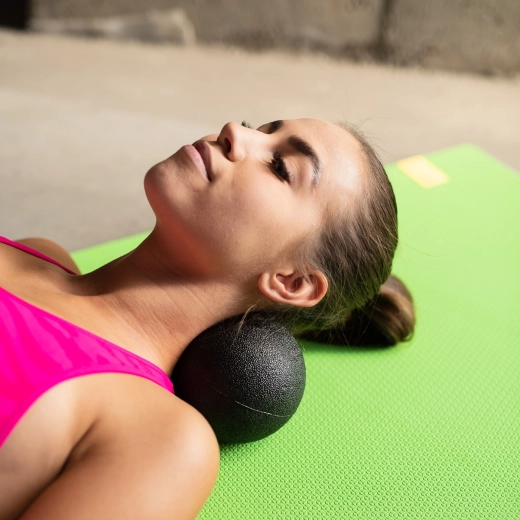 Úleva od napětí v oblasti krku