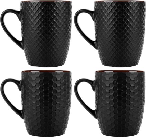 Elegantní reliéfní design a matný povrch