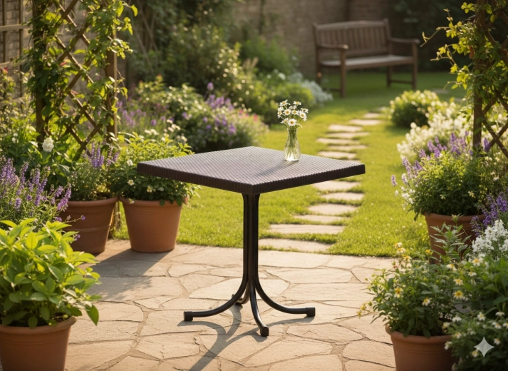 Ratanový vzhled, minimální údržba