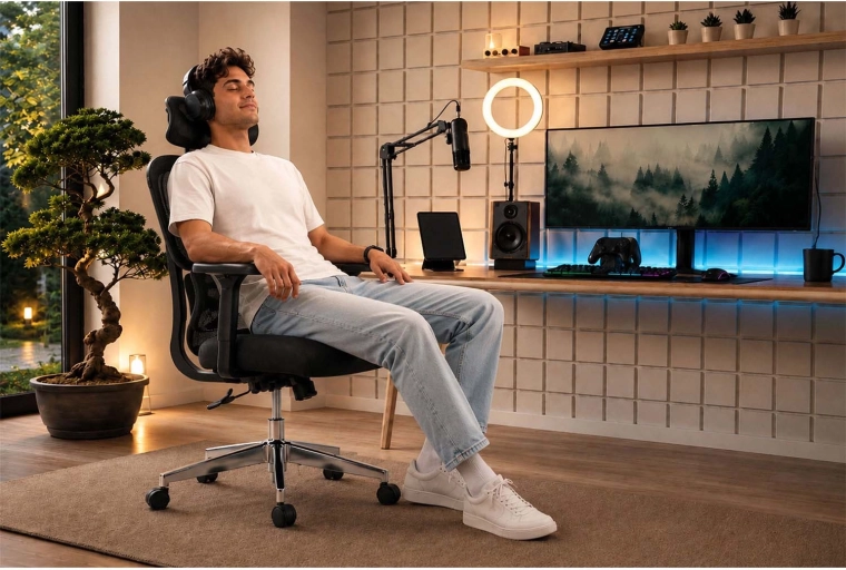 Nastavení polohy pro větší pohodlí