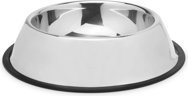 Nerezová miska pro psy 15 cm chromová