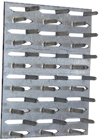 Deska styčová 54 × 90 mm, žárově pozinkovaná ocel 1,0 mm