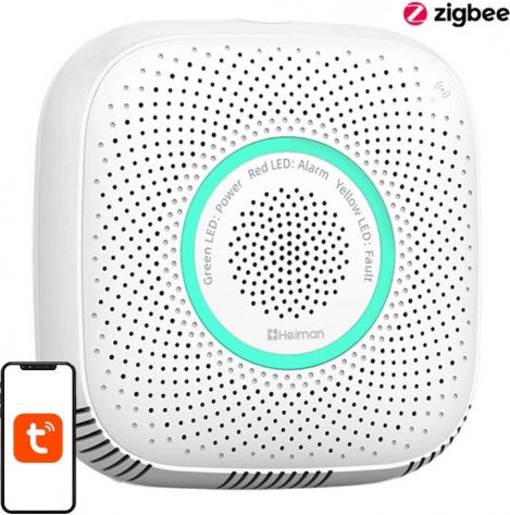 Heiman Tuya Wi‑Fi detektor úniku zemního plynu