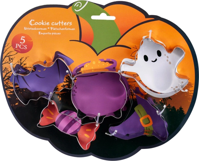 5 halloweenských motivů v jedné sadě