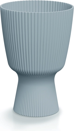 Květináč Milly Round 18,8 cm světle šedý