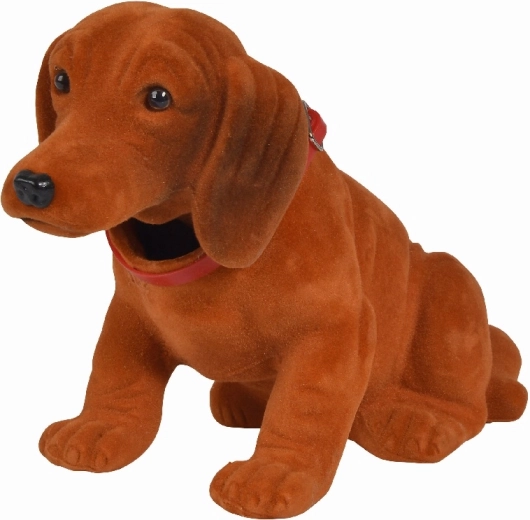 Plyšový pes s kývací hlavou 27 cm
