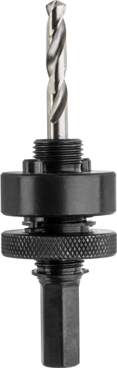 Unašeč pro bimetalové vykružovací korunky 32–152 mm se středovým vrtákem