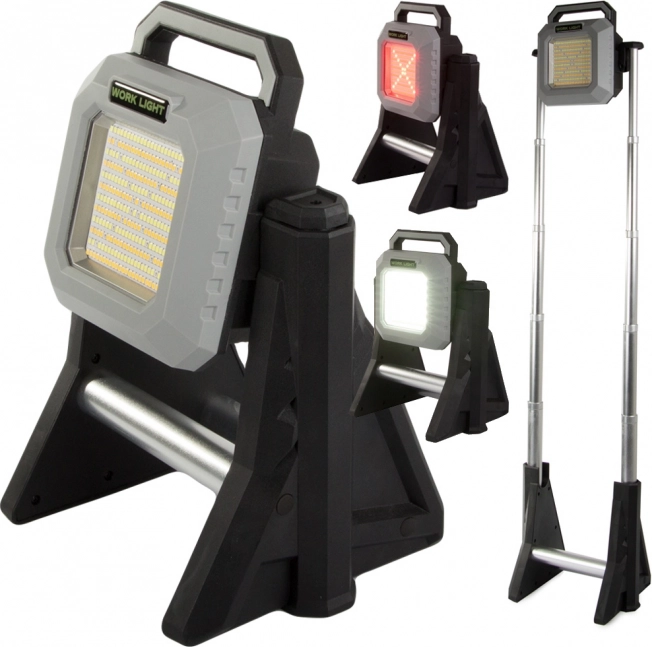 Nabíjecí LED teleskopický reflektor 3000 lumenů