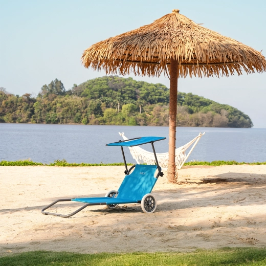 Snadný přesun díky velkým kolečkům