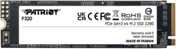 Patriot P320 SSD 256 GB M.2 NVMe PCIe 3.0 x4