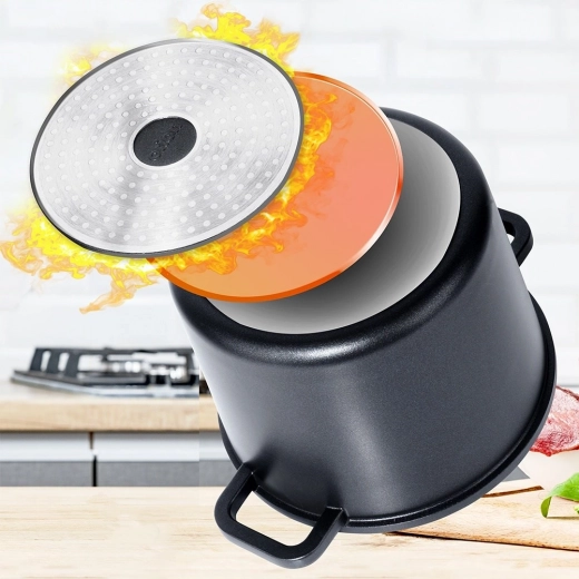 Rychlé a rovnoměrné zahřívání na všech sporácích