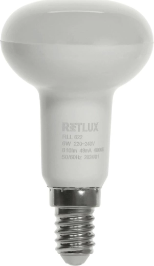 Retlux LED reflektorová žárovka E14 6 W 4000 K