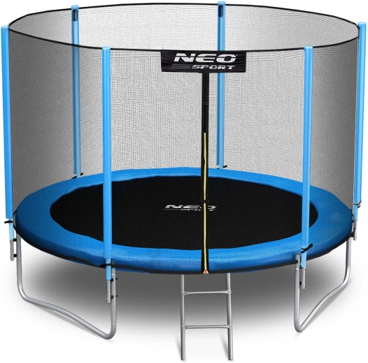 Zahradní trampolína 312 cm (10 ft) se síťí a žebříkem NEO SPORT