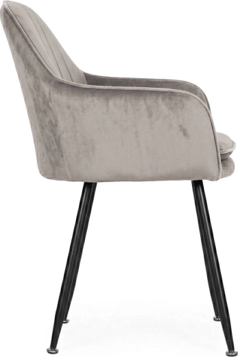 Sametové čalounění s elegantním vzhledem