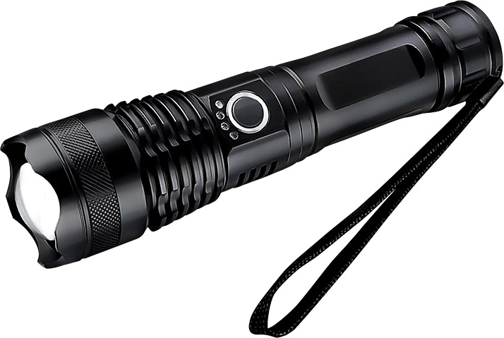 Solight LED nabíjecí svítilna 1000 lm se zoomem v dárkovém balení