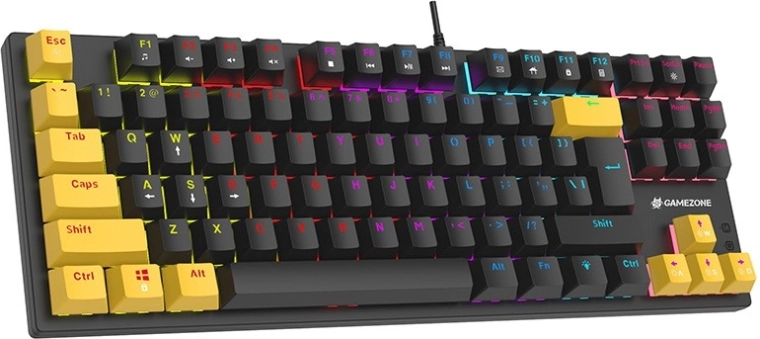Mechanická přesnost s červenými spínači