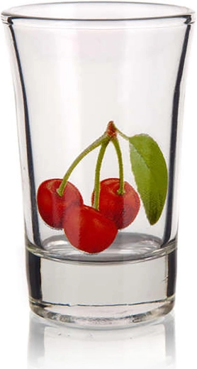 Skleničky na panáky Třešeň 40 ml (6 ks)