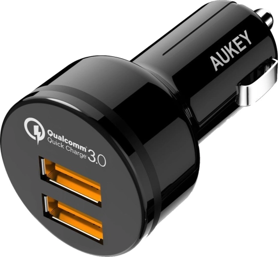Ultrarychlá autonabíječka 2×USB s QC 3.0, 36 W