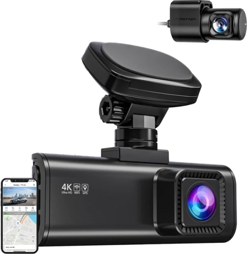 Palubní kamera REDTIGER F7N Pro 4K UHD s zadní kamerou