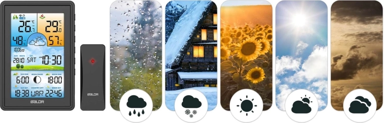 Předpověď na 12–24 hodin a barometrický trend