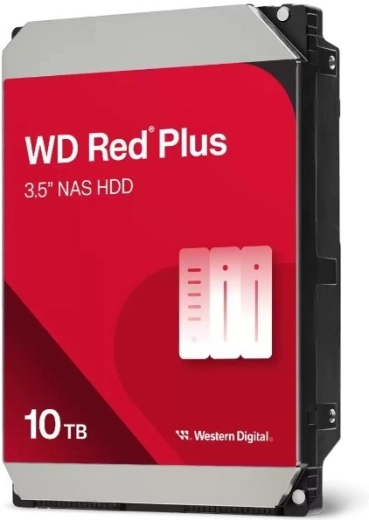 Western Digital WD Red Plus 10 TB 3,5" HDD pro NAS