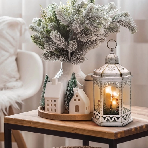 Elegantní bílý design a dekorace