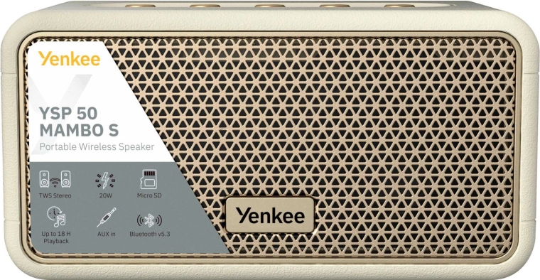 Výkonný stereo zvuk 20 W