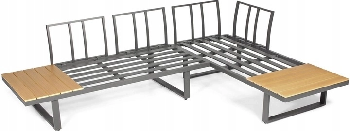 Odolná hliníková konstrukce a polywood