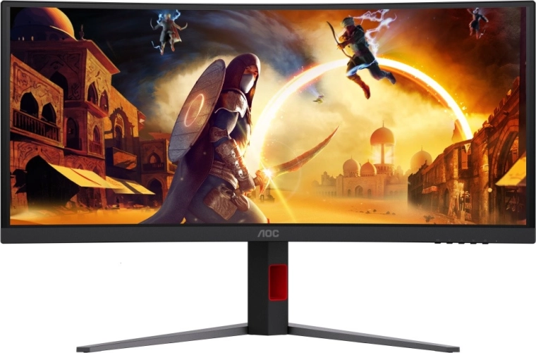 34" ultrawide zakřivení a WQHD rozlišení